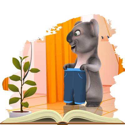 wearing size &lsquo;koala&rsquo; 